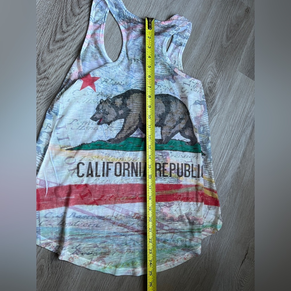 4 for $20 | Miss Posh | ‘California Republic’ Racerback Tank - Picture 5 of 6
